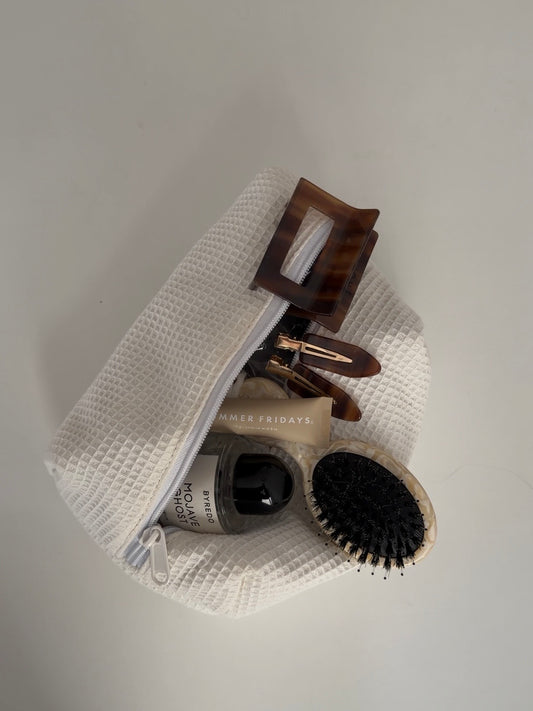 WAFFLE MAKE-UP BAG