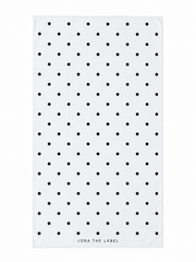BEACH TOWEL in polka dots