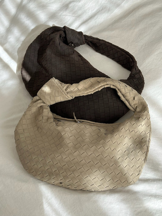 SUEDE KNOT BAG