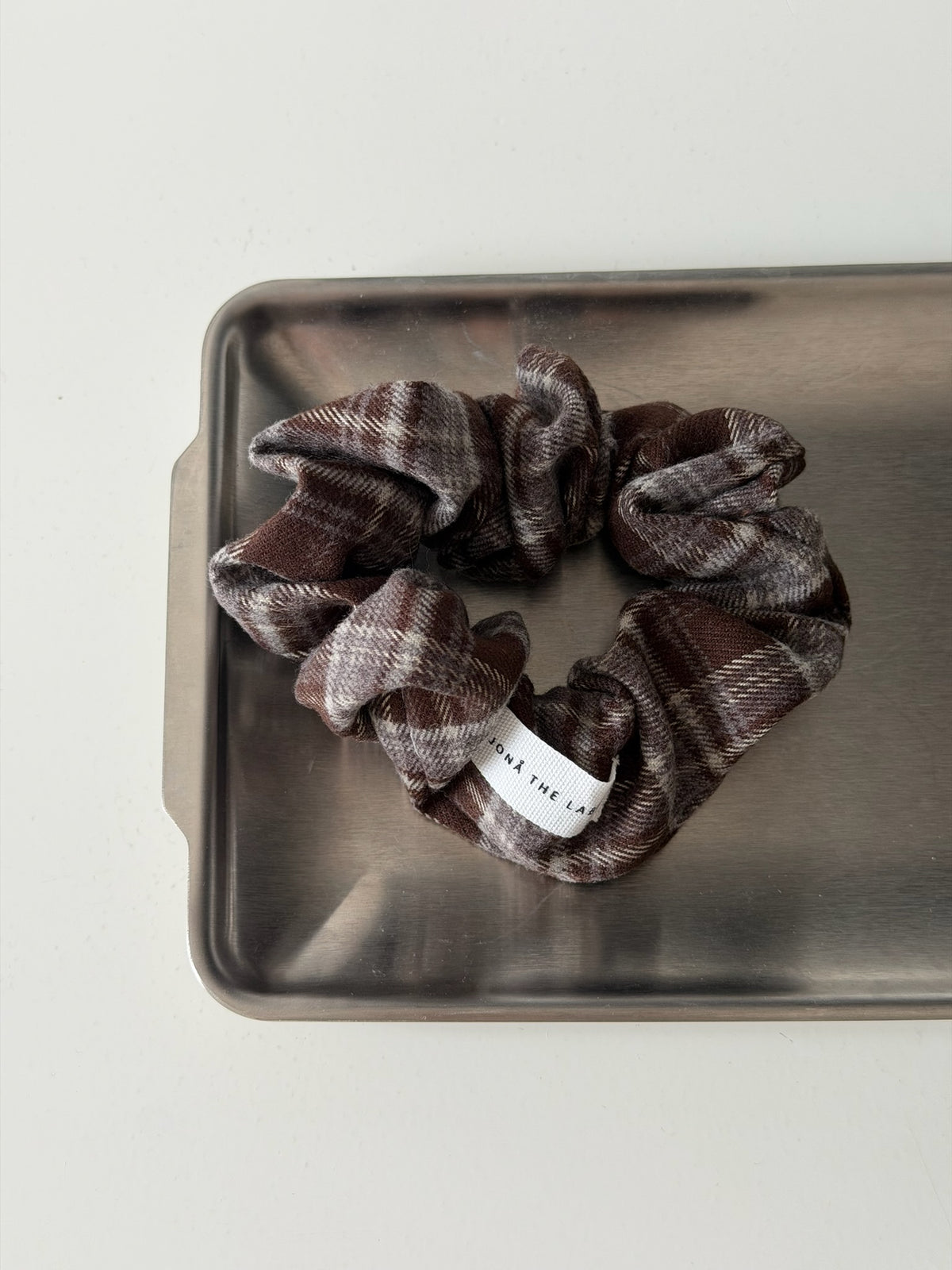 brown plaid