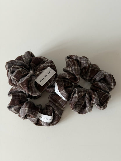brown plaid