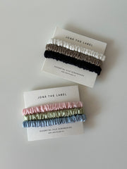 ESSENTIAL SILK SCRUNCHIES (3er-Pack)
