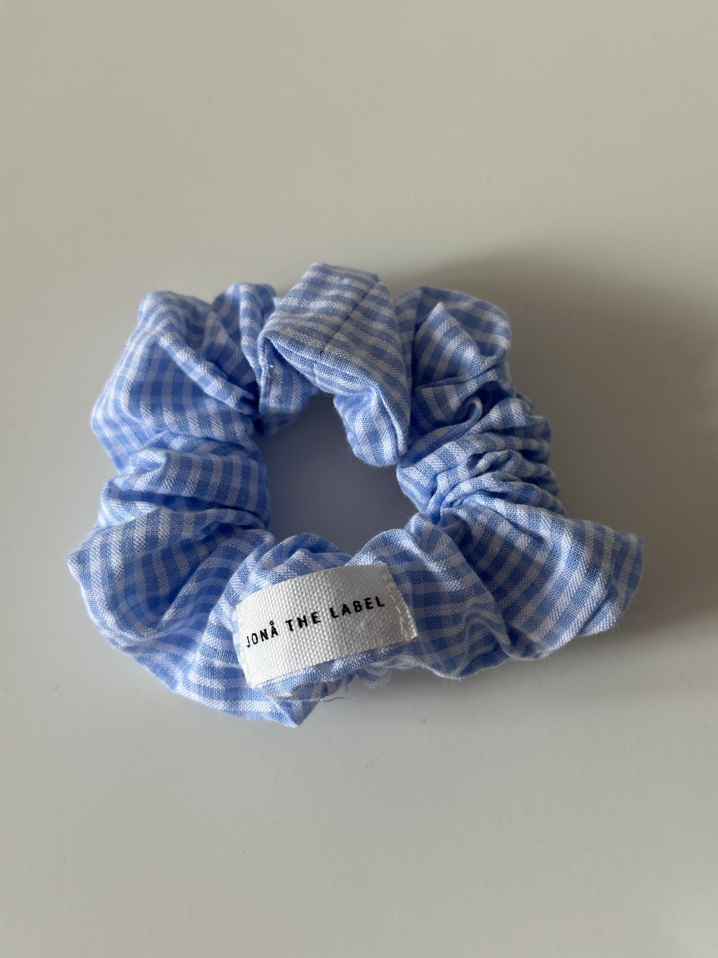 blue gingham