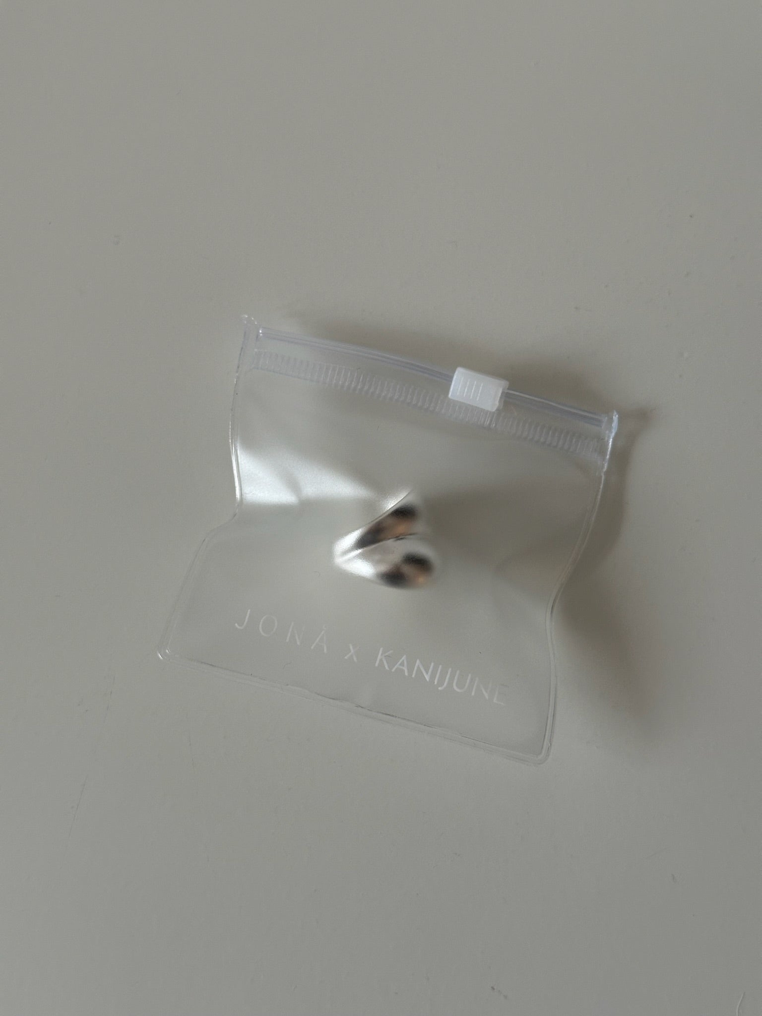 sculpt silver ring