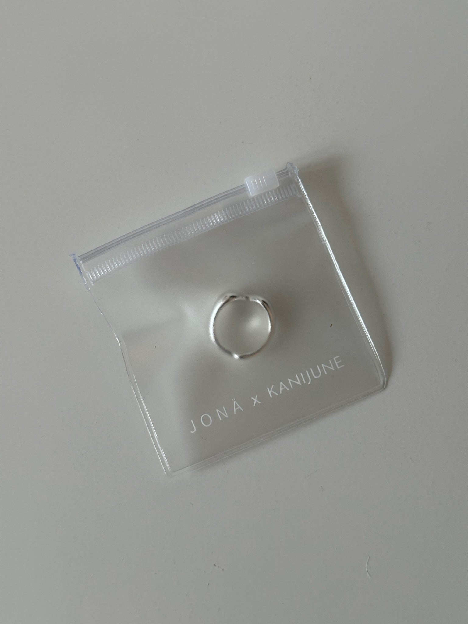 ripple silver ring