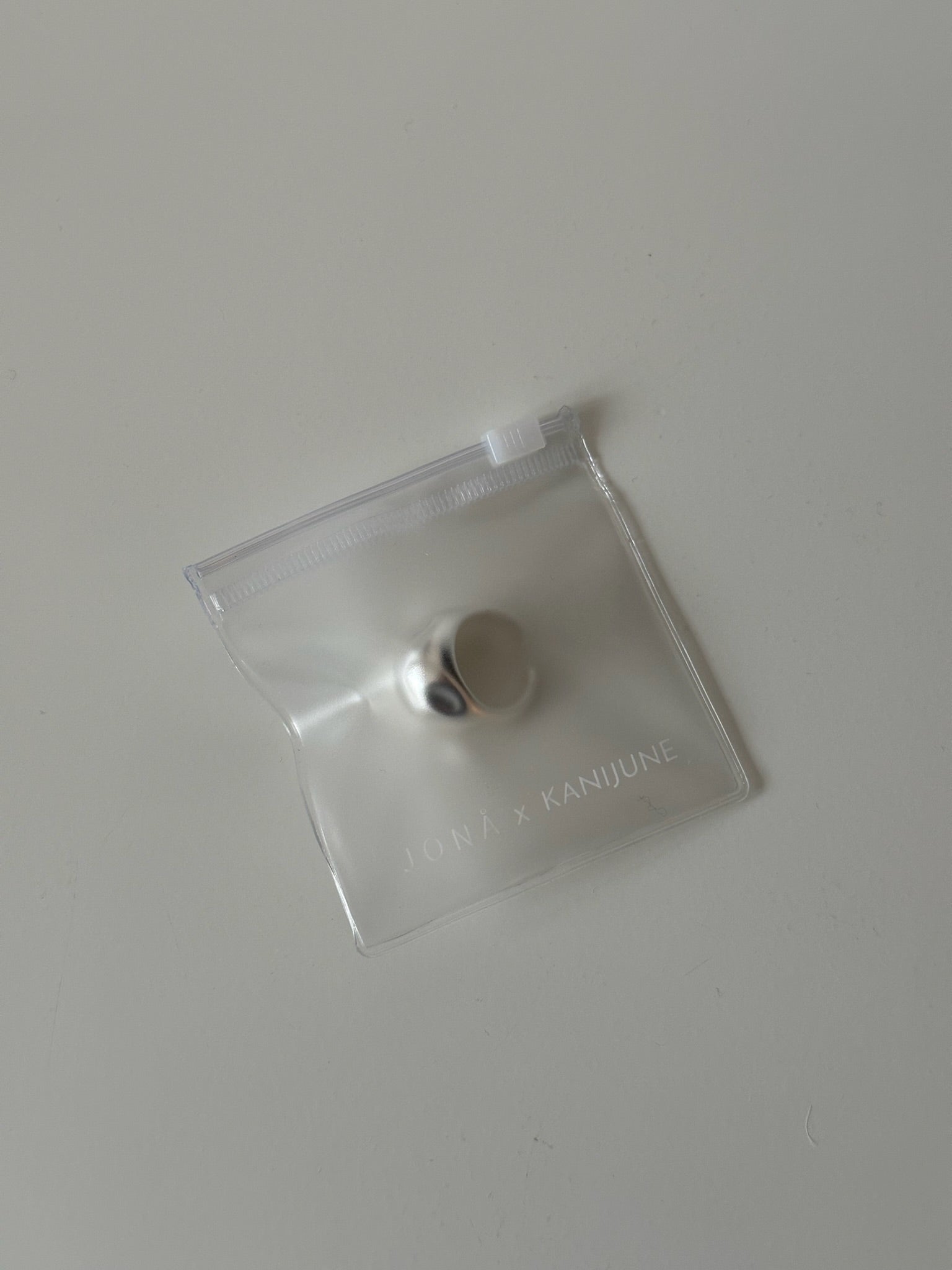 bold silver ring