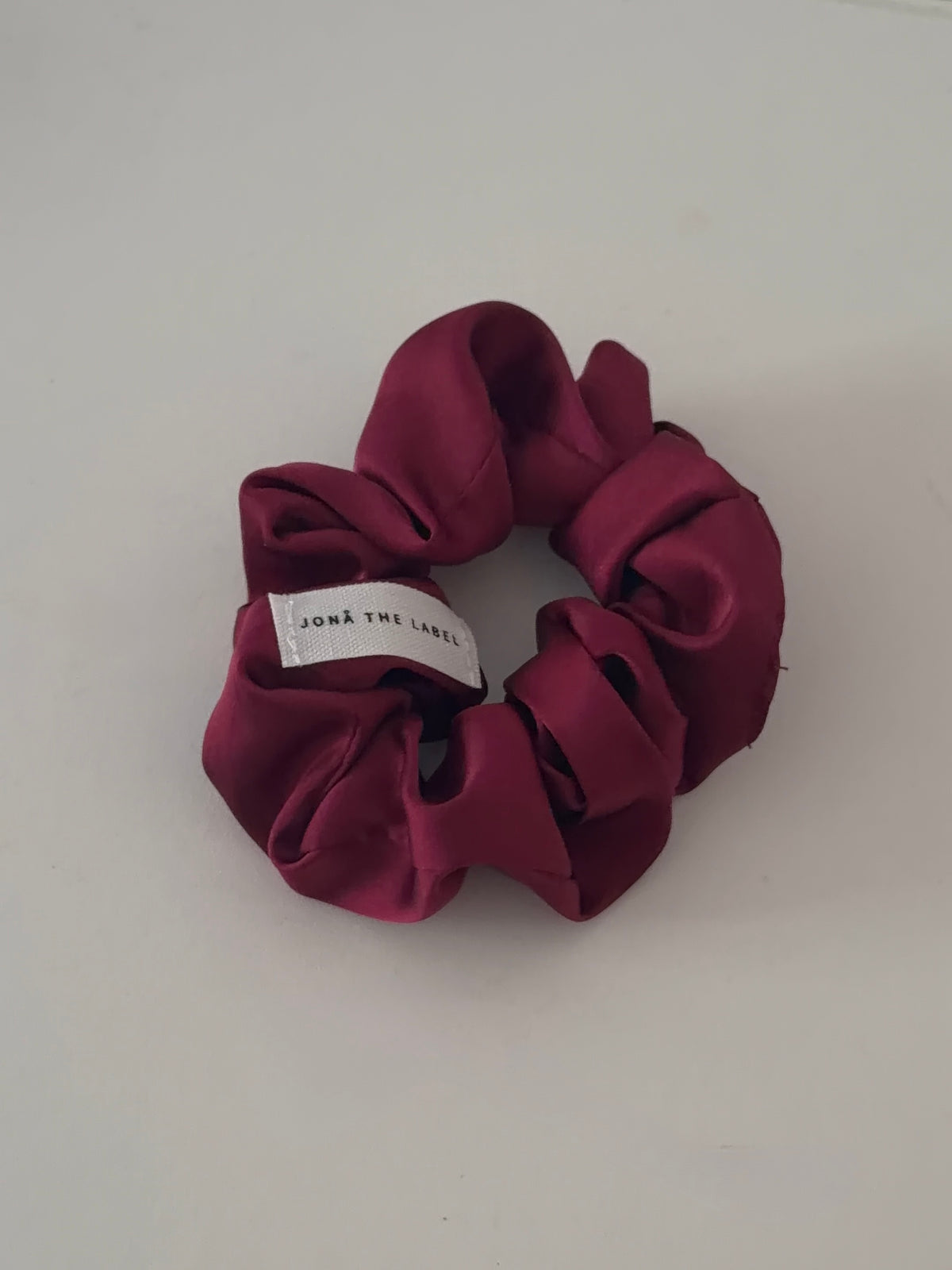 burgundy silk