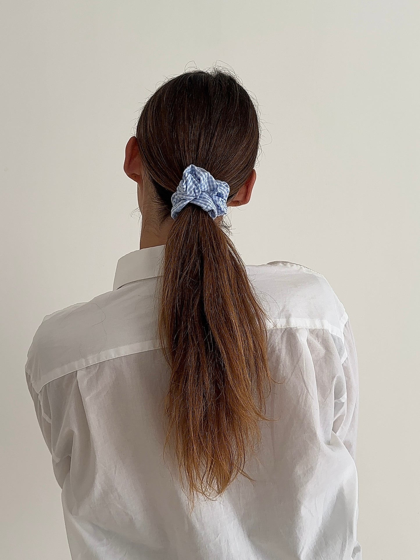 blue gingham