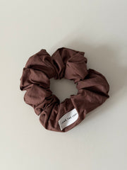 EVERYDAY SCRUNCHIE chocolate brown