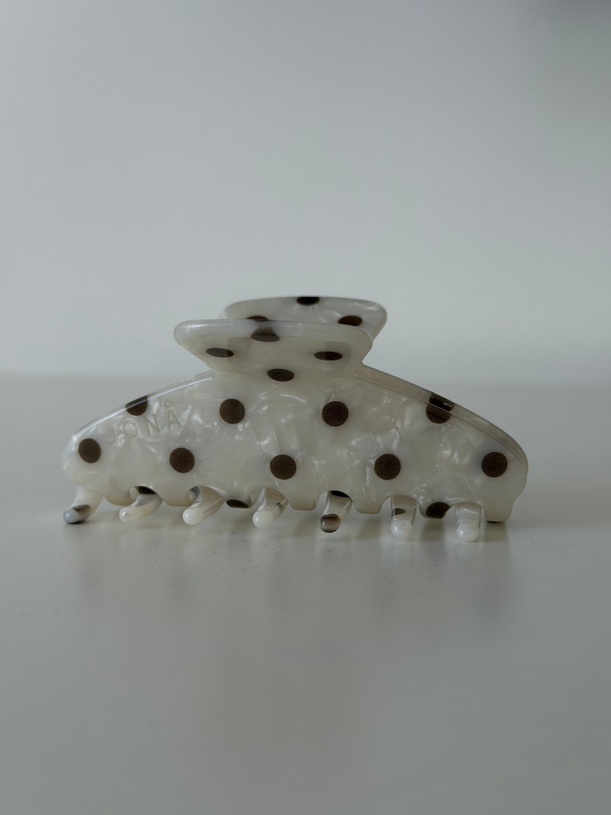 brown polka