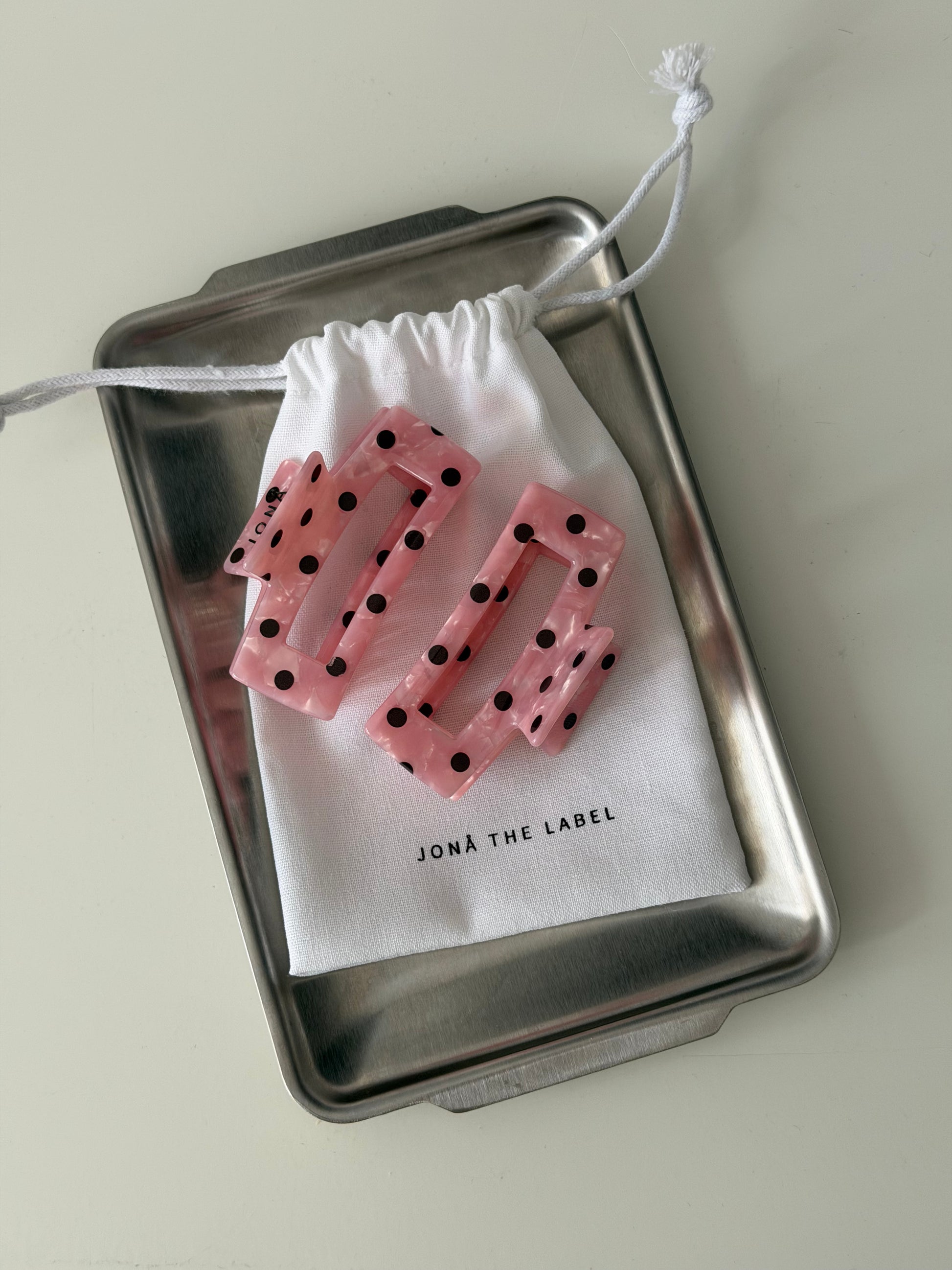 rose polka dots