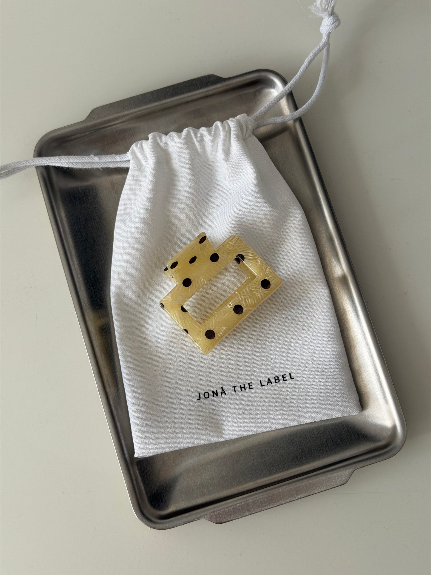 yellow polka dot