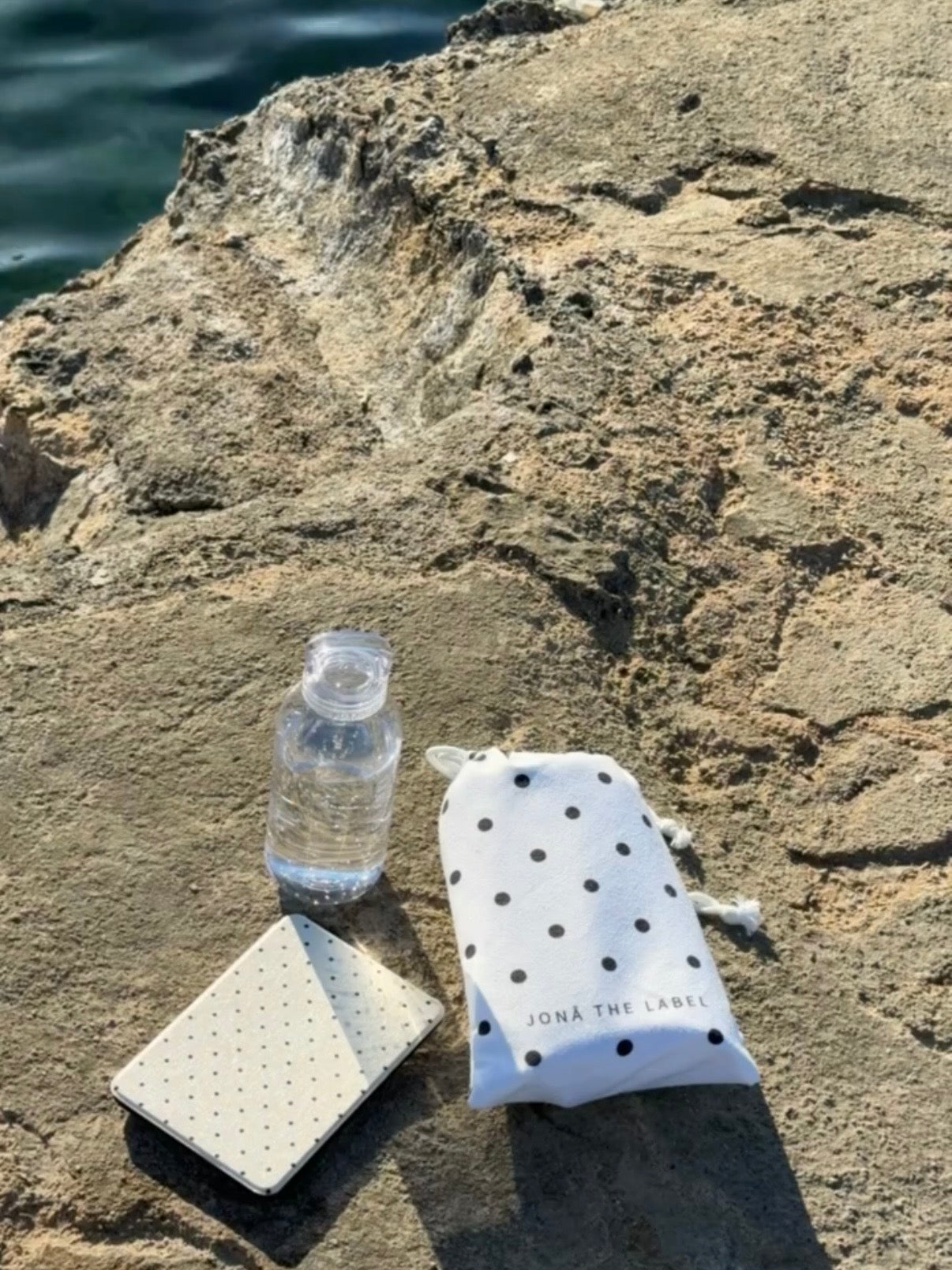 Beach Towel in polka dots