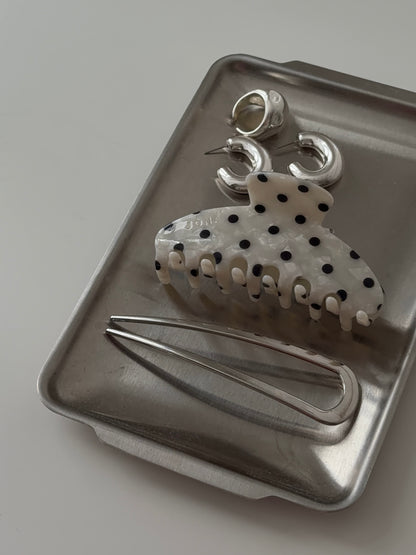 U-Pin in shiny silver
