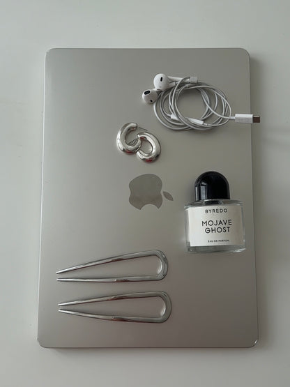 U-Pin in shiny silver