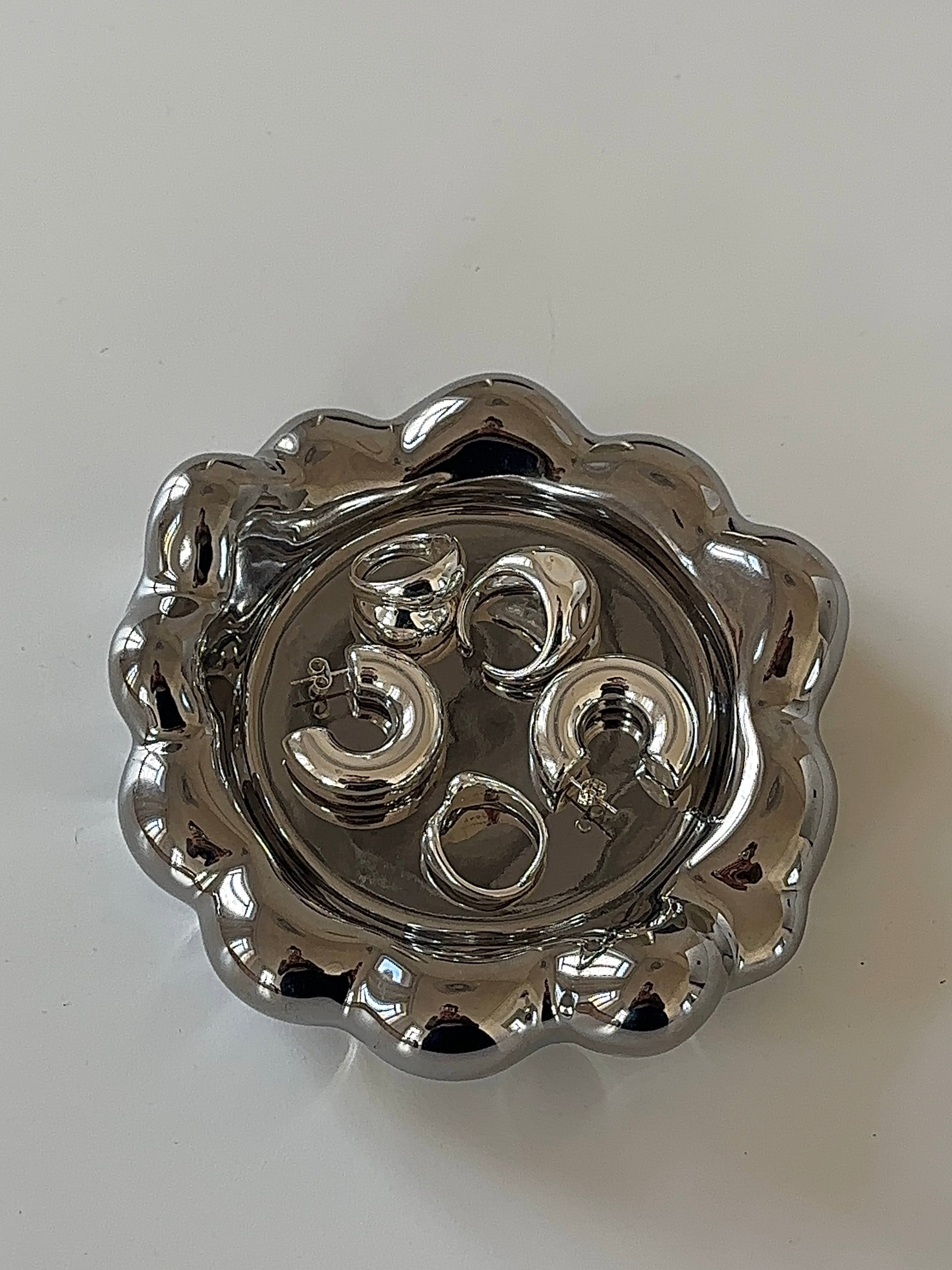 bold silver ring