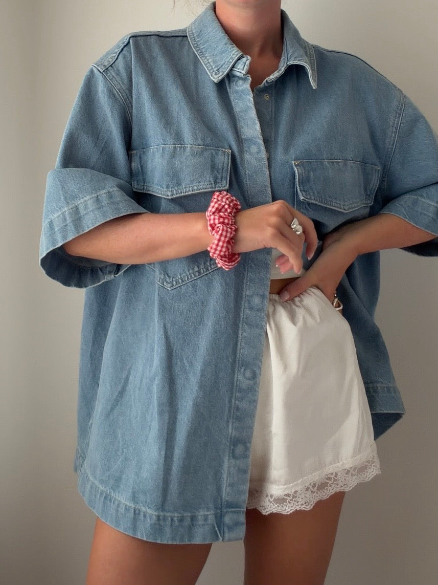 red gingham
