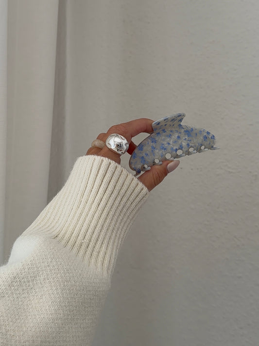 fleur bleu