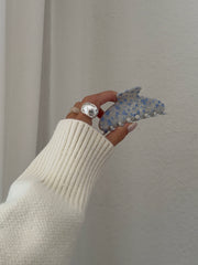 MATILDA CLIP in fleur bleu