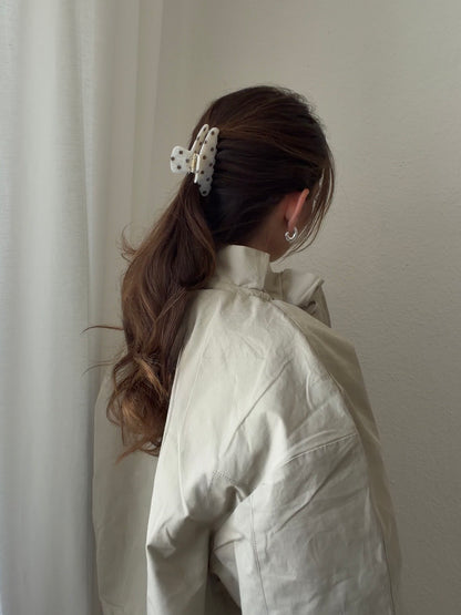 brown polka