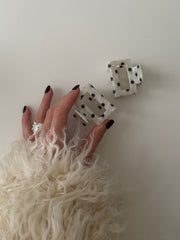 JOSEFIN CLIP polka dots