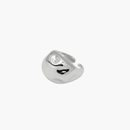 bold silver ring